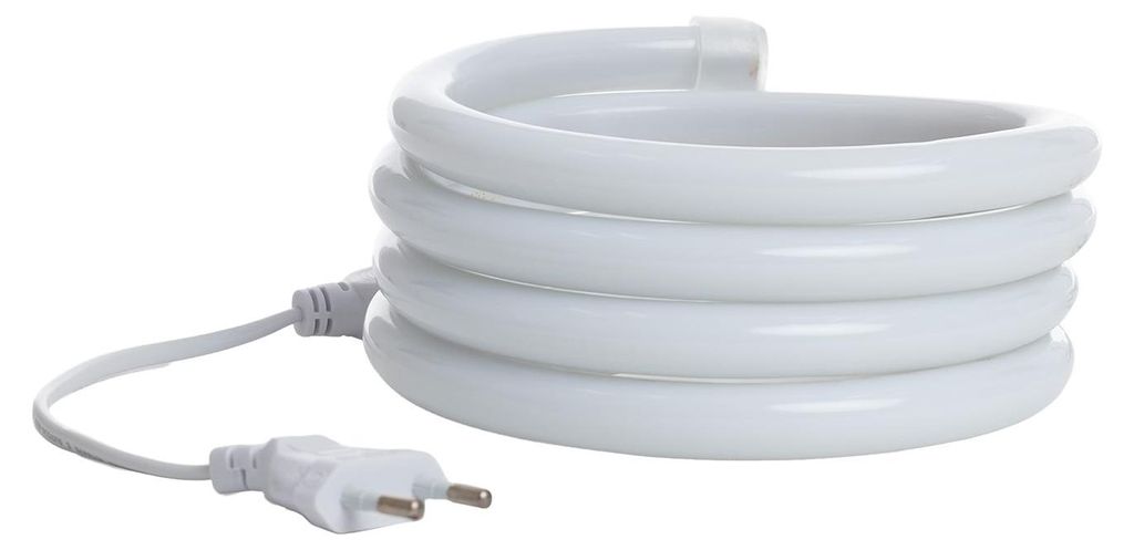 LED-Streifen Neon Dimmbar 220V Orange Rund 360 9W/m Schnitt Produktbild 