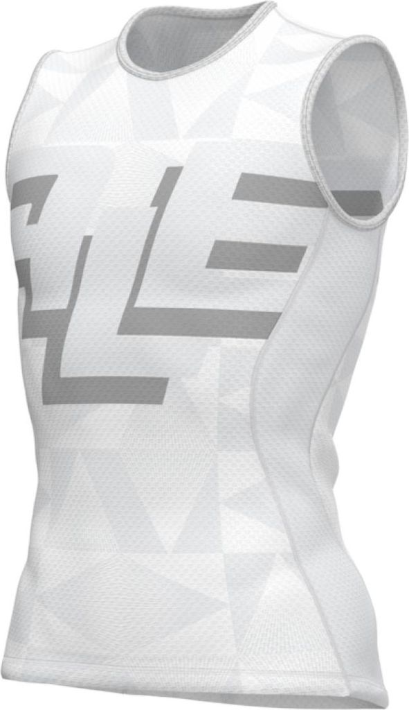 ALÉ Kurzarm Fahrrad-Shirt - INTIMO MULTIVERSO - Weiß XS-S