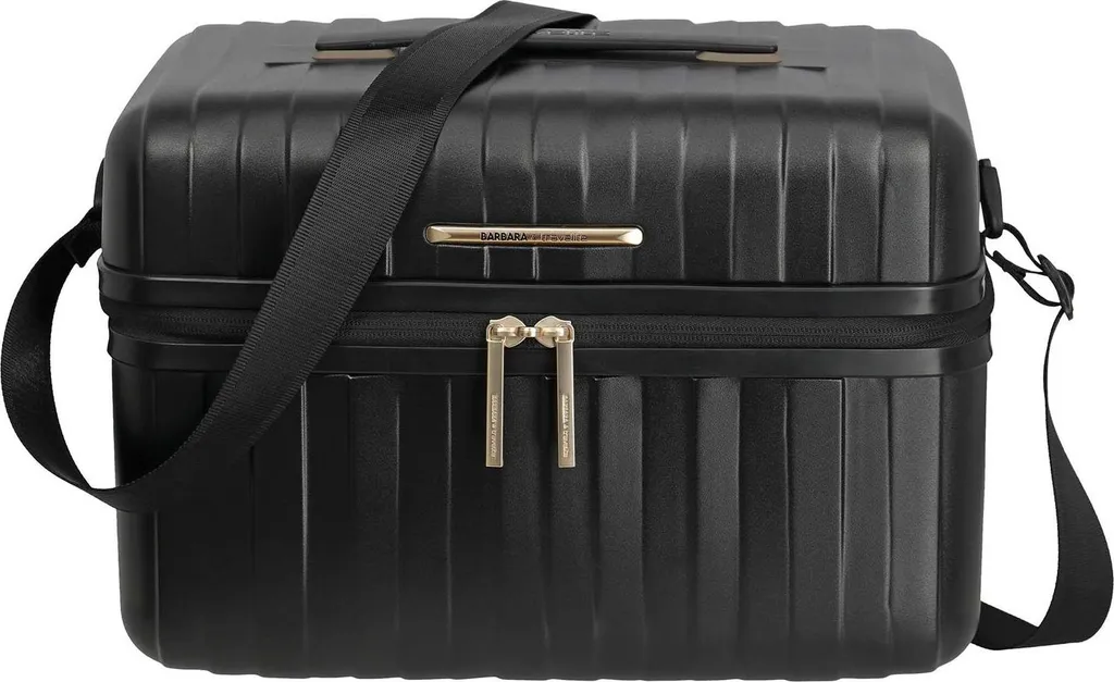 Travelite Vanity Case Barbara Novelty Noir - Bagage Beauté pour Voyage