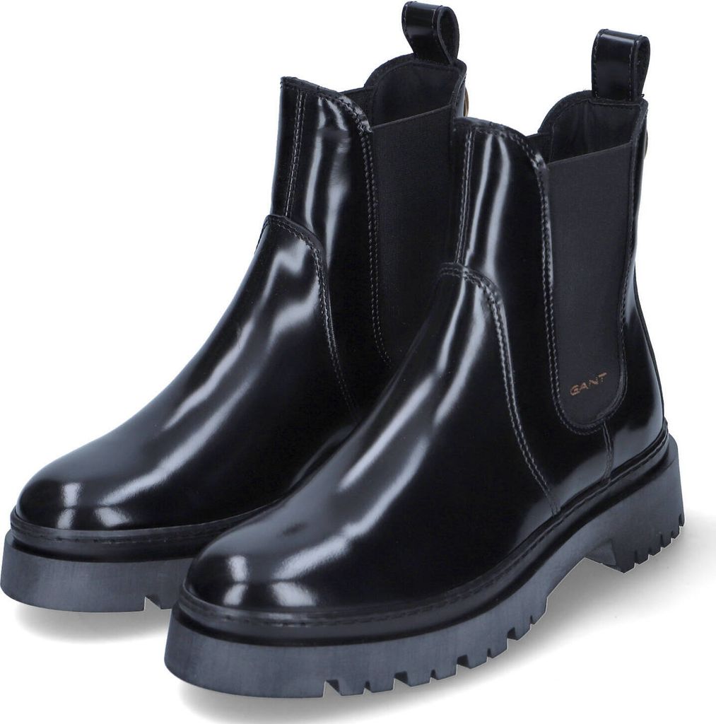 GANT Stiefelette Stiefelette Leder/Textil