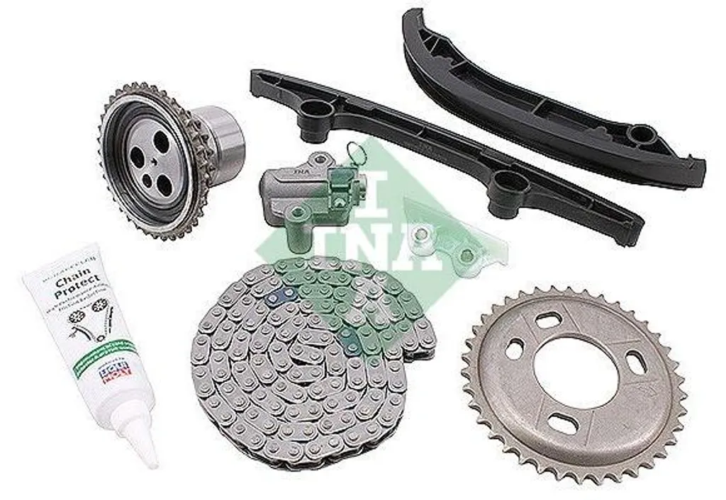 Kit Chaîne Ford 2.2 Tdci Renforcé avec Roues Dentées et Tendeur Acier