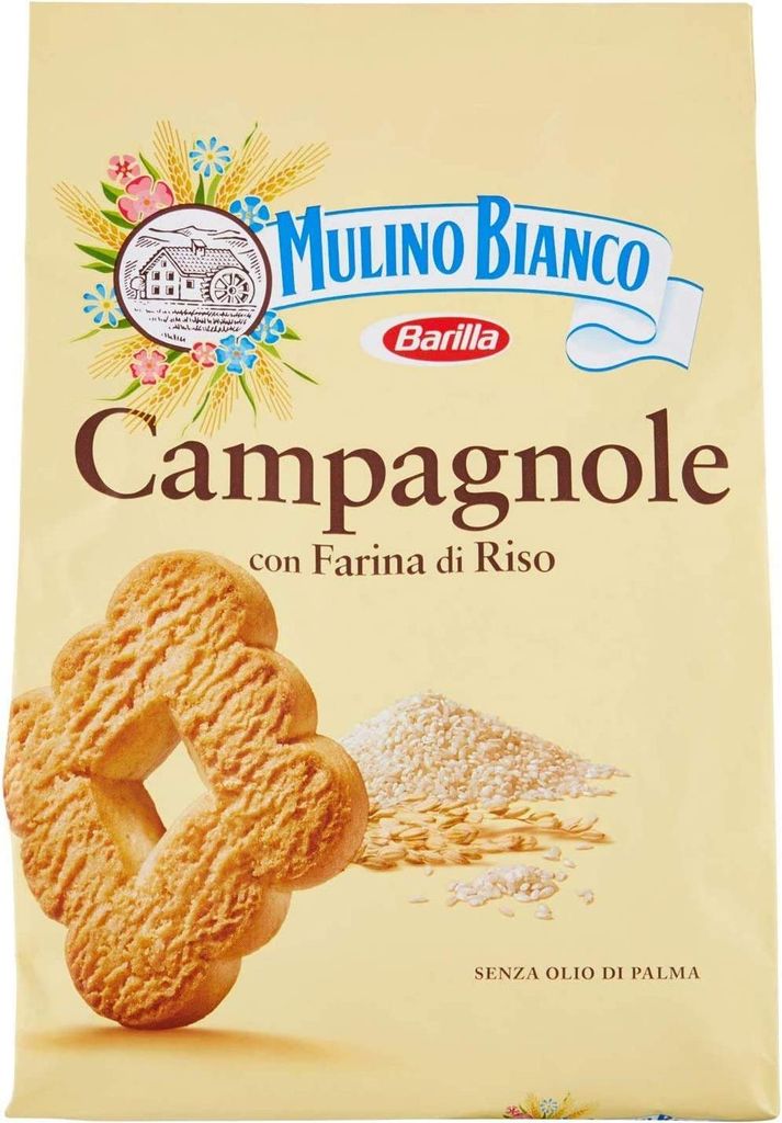 6x Mulino Bianco Kekse Campagnole 700 g biscuits cookies Produktbild 