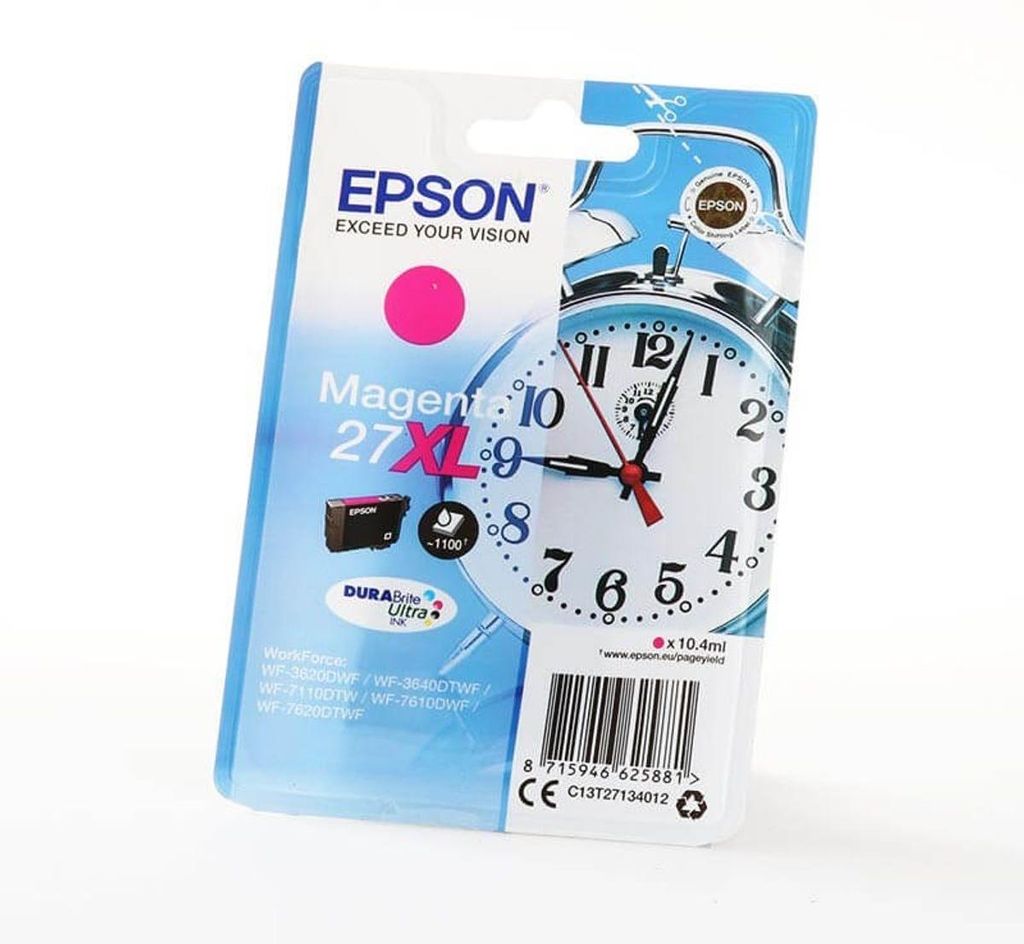 Epson Tintenpatrone 27XL Magenta (ca. 10,4ml) Produktbild 