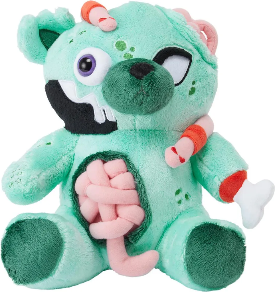 Cadeau Gothique Peluche Démon Zombieal pour Décoration Chambre Sombre