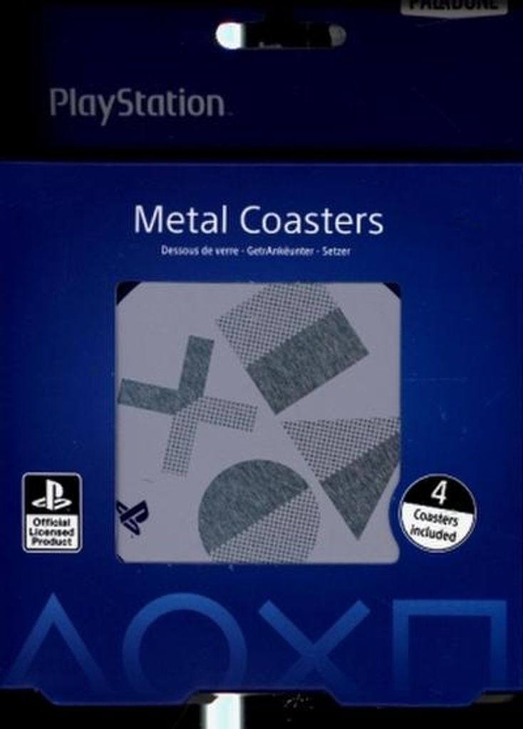 PlayStation Icons Untersetzer im 4er Set