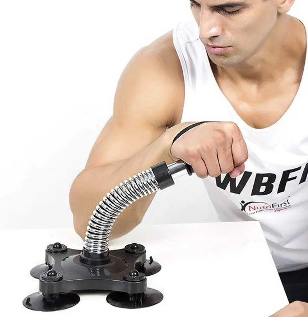 Haltère ergonomique anti-douleur avec poignée sécurisée pour fitness