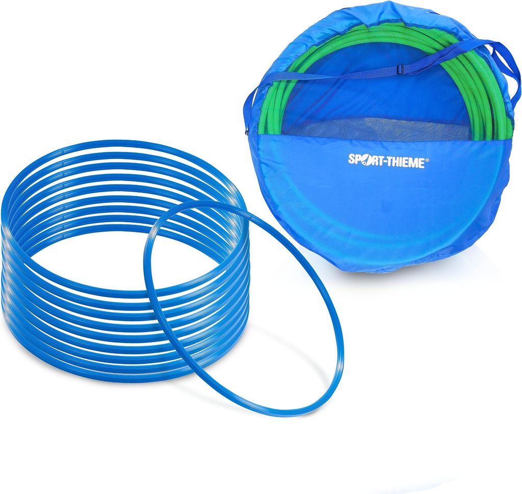 Sport-Thieme Gymnastikreifen-Set "ø 50 cm", Blau