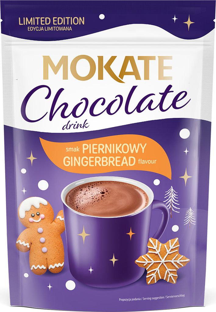 Świąteczny Napój Czekoladowy w Proszku z Piernikiem Zdjęcie produktu 