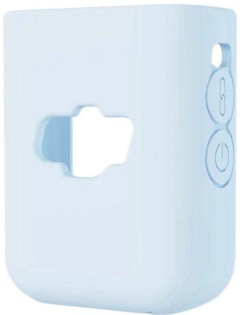 Draadlose Microfonhülle für Sportkamera Transmitter, blauw, siliconen, Accessoire