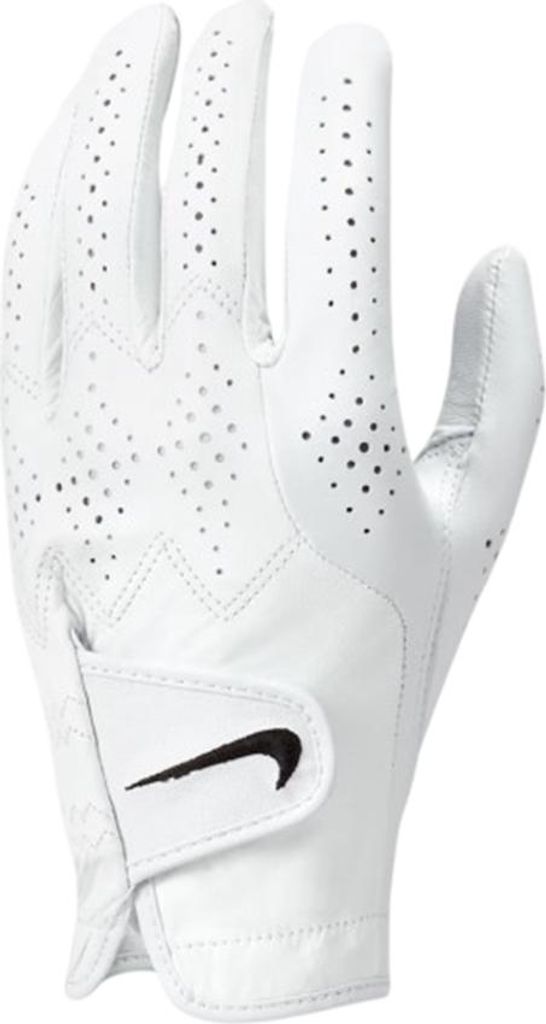 Nike - "Tour Classic IV" Golfhandschuh, Leder CS2825 (S) (Weiß)