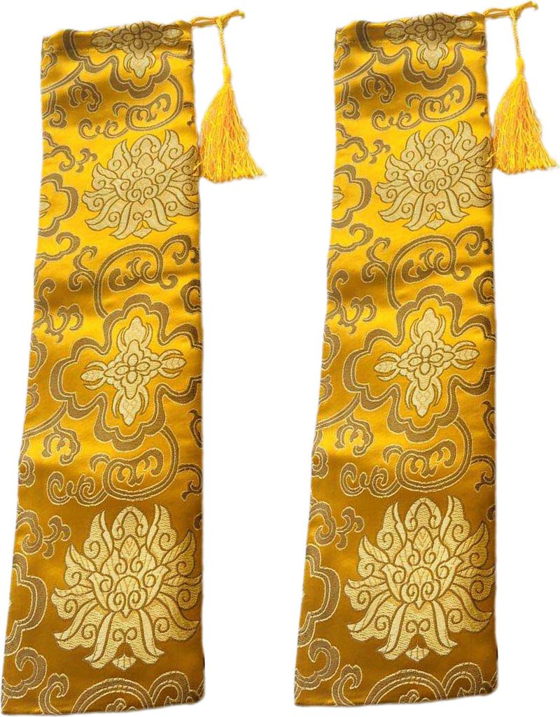 2pcs Poster Speicherschlauch Tasche Draw String wiederverwendbare Polyester Kalligraphie Arbeiten Art Roll -Speicher für Kunstwerke-Gelb ,Größen...