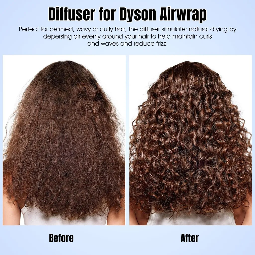 Diffuseur Volume pour Styler Dyson Airwrap HS01 HS05 Or - Style Pro - 6