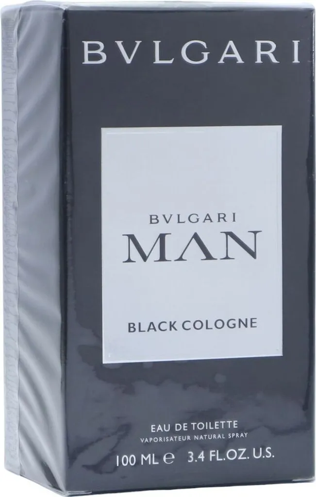Eau de Toilette Bvlgari Man Black Cologne 100ml Spray Frais et Boisé