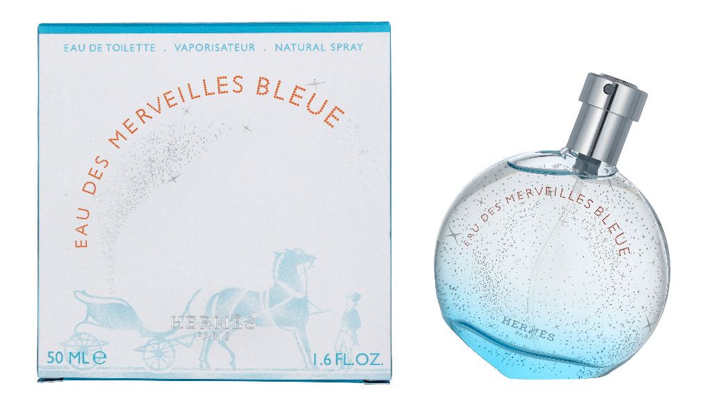 Parfum HERMÈS L’Ambre Des Merveilles Bleue - Eau De Toilette Pour Femme 50 Ml - Neuf Sous Cellophane