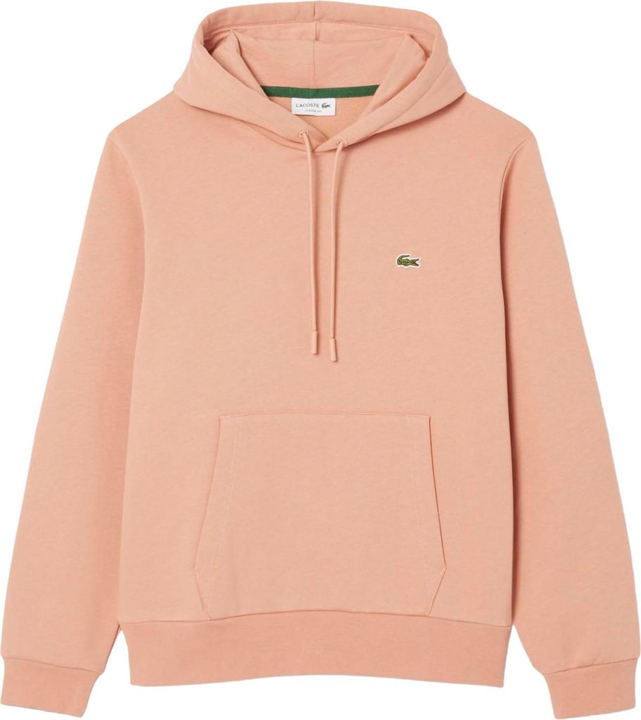 Lacoste - Kapuzenpullover für Herren, Fleece, Baumwolle GT11058 (L) (Orange)