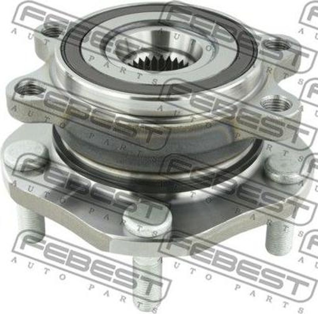 FEBEST 0282-T32F Radnabe OE 402024BA0A kompatibel mit Qashqai, X-Trail