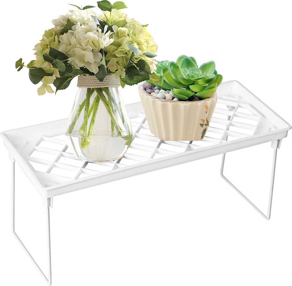 Stapelbare Arbeitsplatte Regal Schrank Schrank Organizer Multifunktionale pr?gnante Kš¹che Lagerregal Faltbare Lagerregal Kleine,S Lagerregal fš...