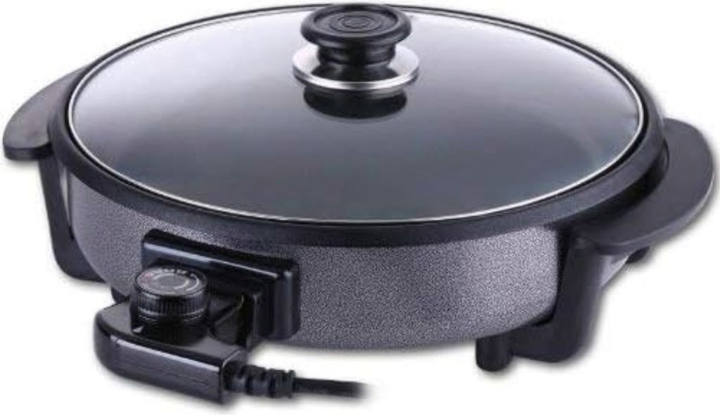 Shov Elektro-Pizzapfanne, Antihaftbeschichtung, 42×7 cm, Produktbild 1