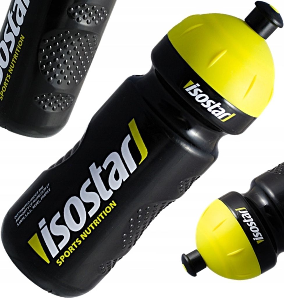 Isostar Bidon Rowerowy Sportowy Czarny 650 Ml Zdjęcie produktu 