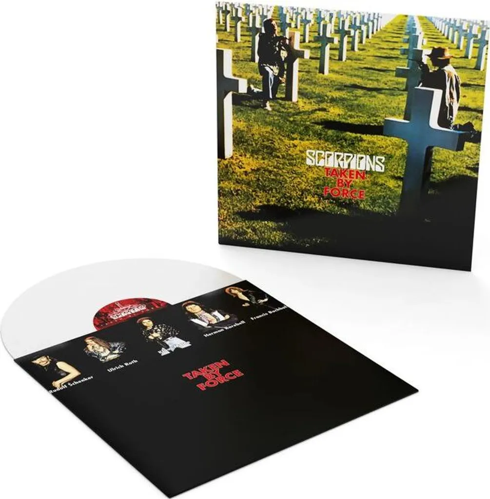 Vinyle Scorpions Taken By Force Remastered 180g Édition White Vinyl