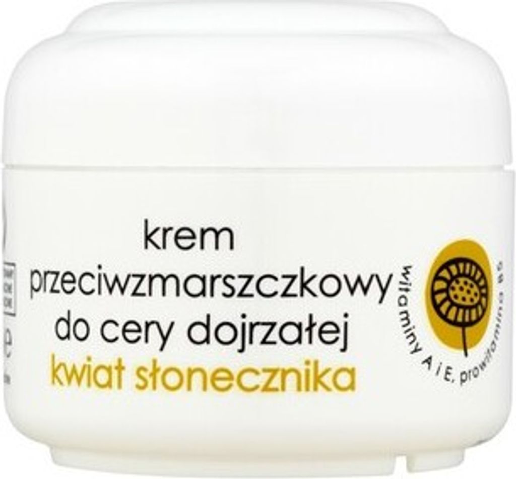 Ziaja - Słonecznikowy krem przeciwzmarszczkowy - krem Zdjęcie produktu 