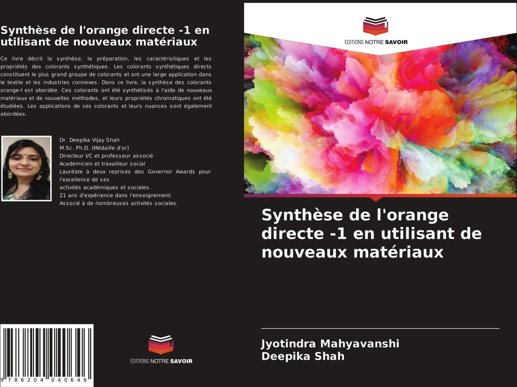 Synthèse de l'orange directe -1 en utilisant de nouveaux matériaux
