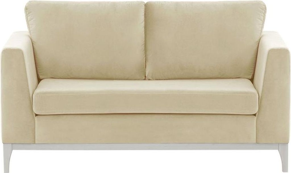 Zweisitzer-Sofa Gosena Wood-Velluto 2-white
