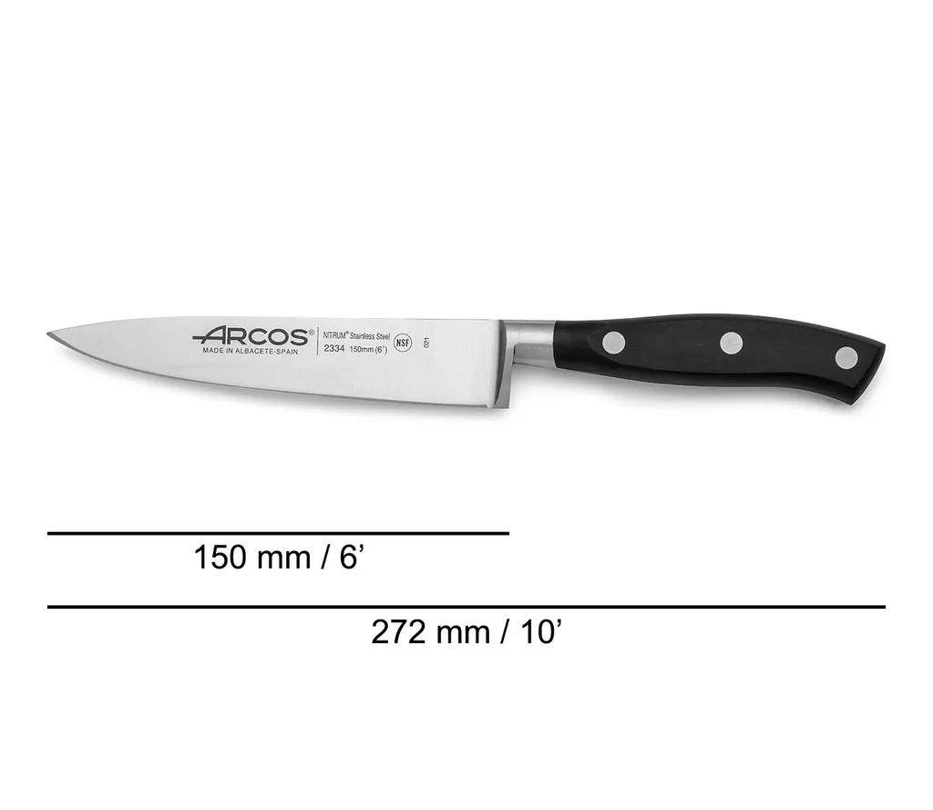 Coltello Da Bistecca Arcos Nitrum: Il Re Della Tavola! Affilato E Resistente - 2