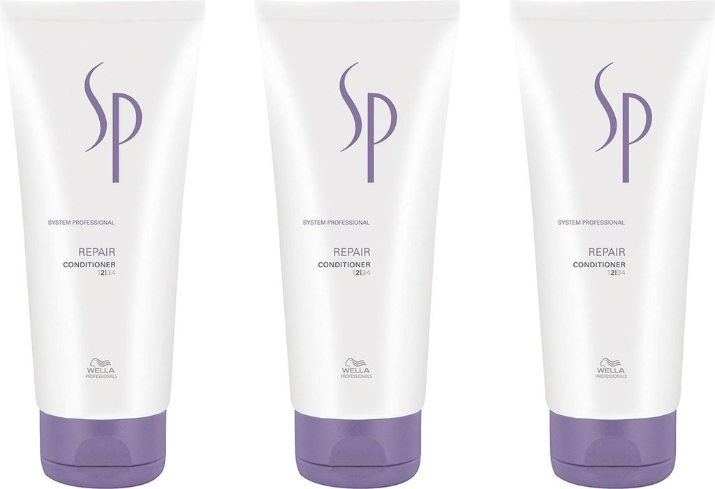 Wella SP Repair 3 x 200 ml Conditioner Set