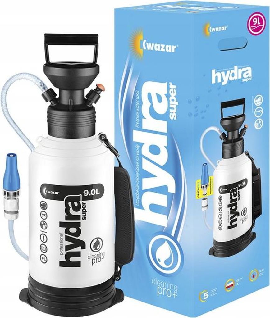 Wasserdruckgerät Hydra Super Pro+ 9L Fpm - Kw Wtp.1362