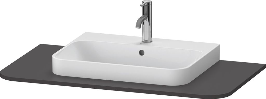 Duravit - Waschtisch-Konsole - Happy D.2 Plus 100 x 55 cm Graphit Supermatt 1