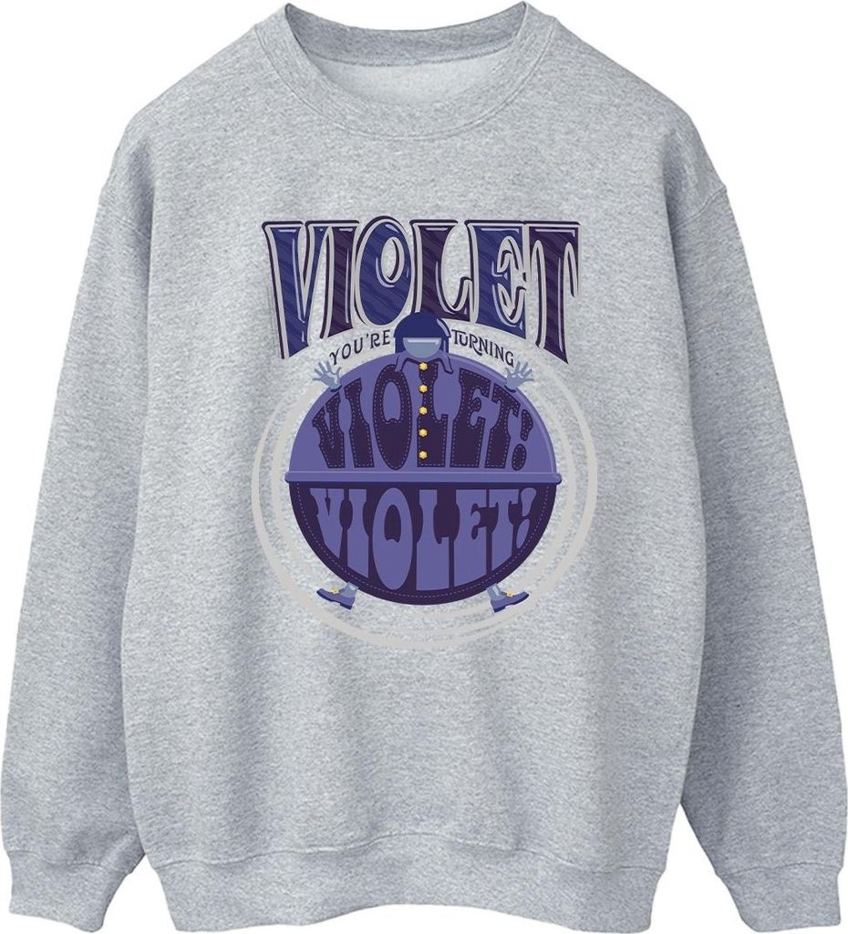 Willy Wonka - "Violet Turning Violet" Sweatshirt für Damen Produktbild 