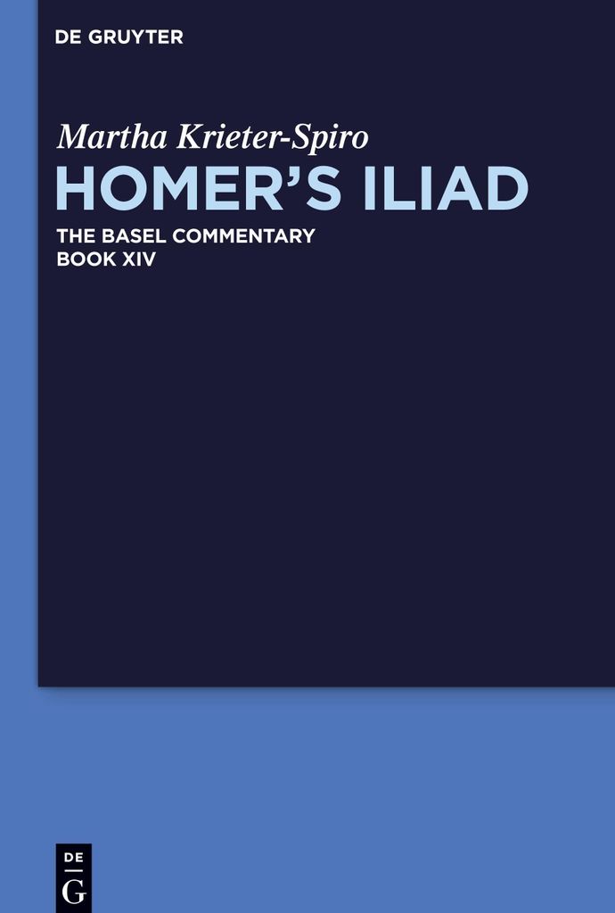 Homer's Iliad, Book XIV, Homer's Iliad Book XIV