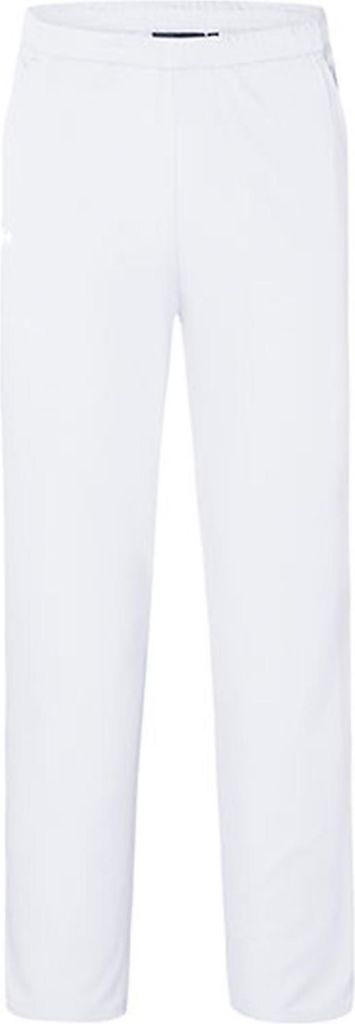 KARLOWSKY Unisex Schlupfhose ESSENTIAL Comfort-Fit Twill Weiß M