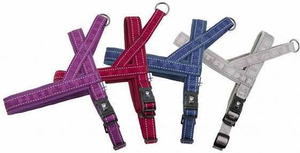 Hurtta Casual Norweger Geschirr, Farbe::blau, Brustumfang::70cm