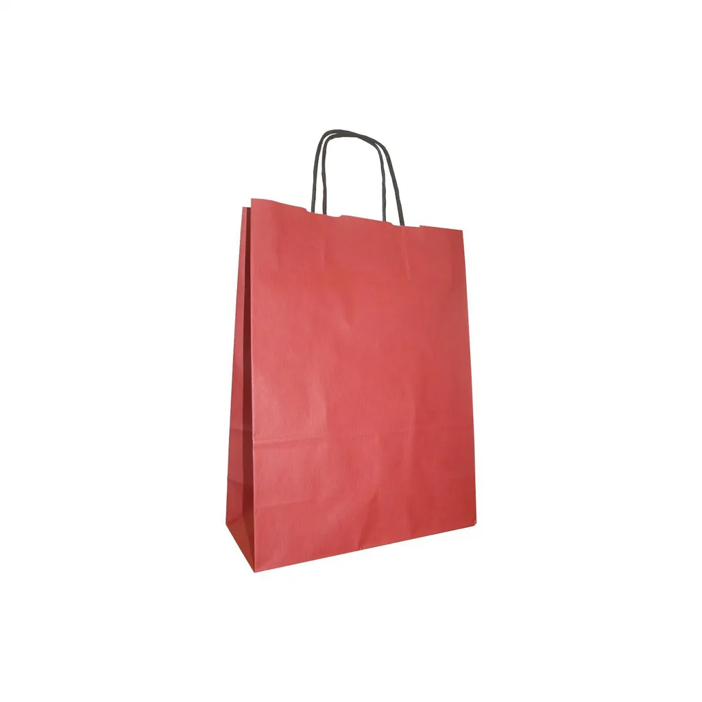 Shopper AWIH Rosso 25x11x32 cm - 200 Pezzi - Branding Strategico