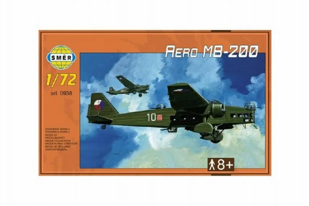 Maquette avion 1/72 MB-200 Aero Model pour diorama militaire historique 1940