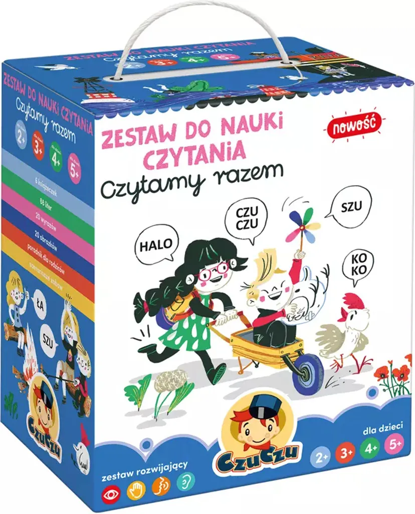 Livre d'éveil interactif CzuCzu 01416 pour l'apprentissage précoce
