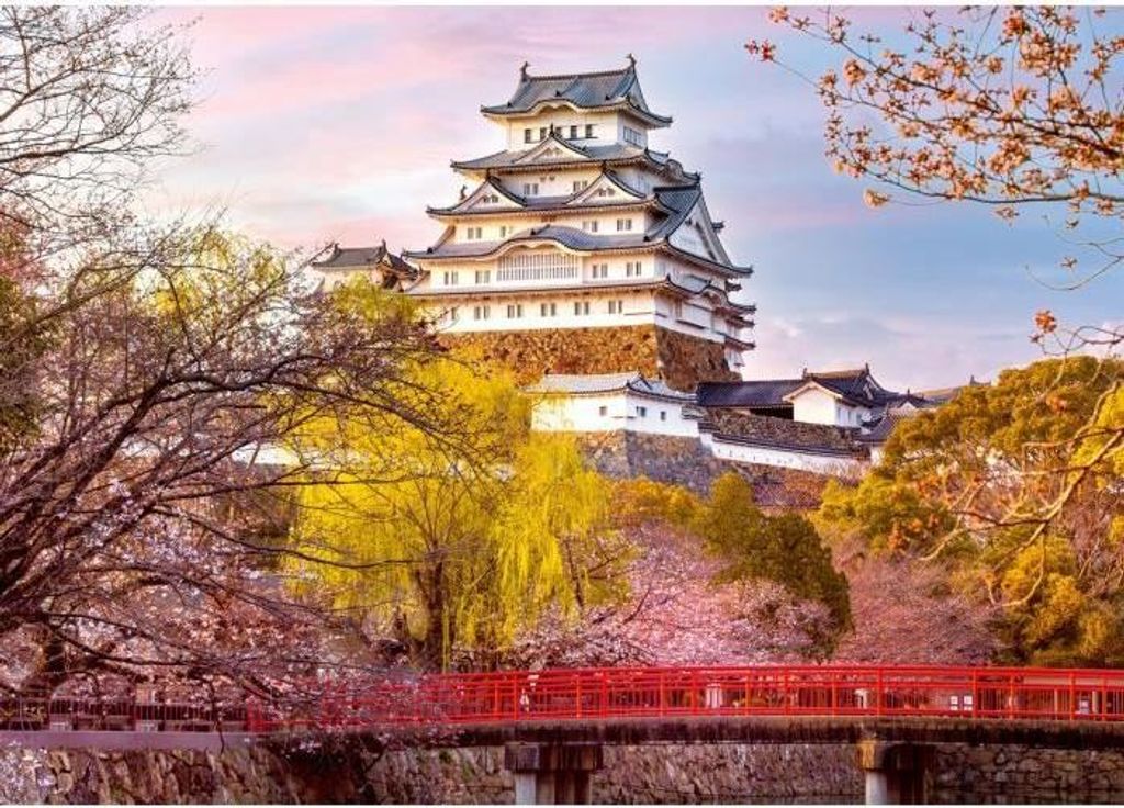 1000-Teile-Puzzle Burg Himeji, Japan, Highlight Collection, ab 14 Jahren, Burg, 12001316, Ravensburger