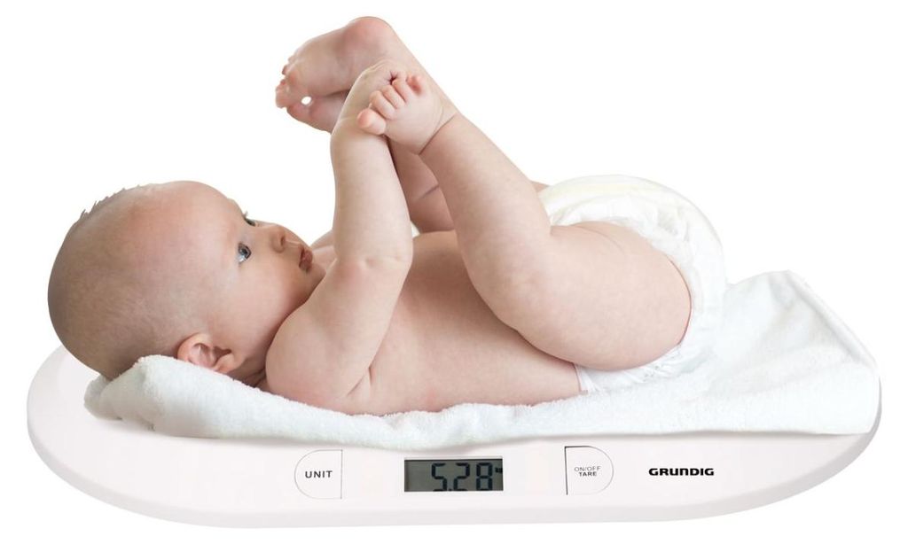 Cyfrowa waga dla niemowląt Grundig - Waga dla niemowląt do Zdjęcie produktu 
