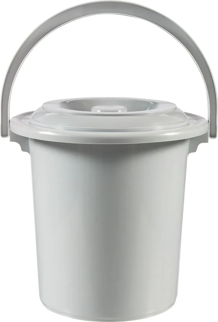 Curver Toiletemmer 10L Lichtgrijs
