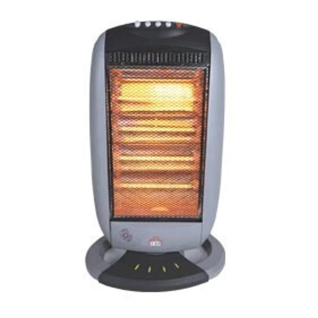 Radiateur halogène d'appoint 1600W DCG Eltronic pour salon et bureau