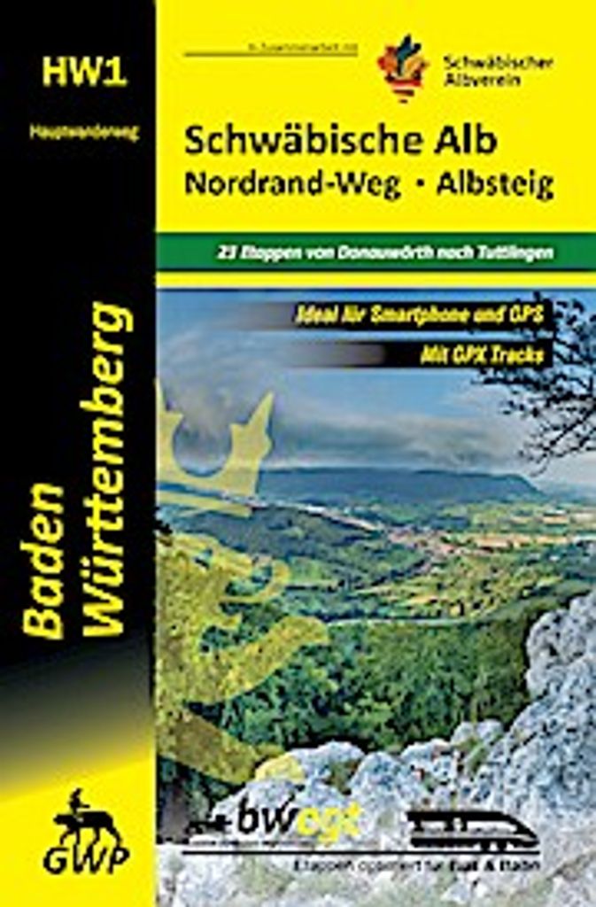 Schwäbische Alb Nordrand-Weg Albsteig HW1: Baden-Württemberg - unterwegs im 3-Löwen-Land