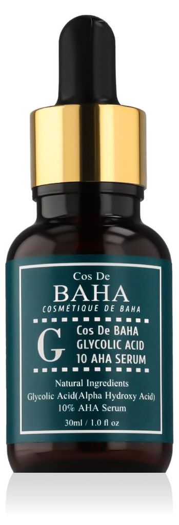 COS DE BAHA - G Glycolic Acid 10 AHA Serum, 30 ml Peeling-Serum mit AHA-Säure