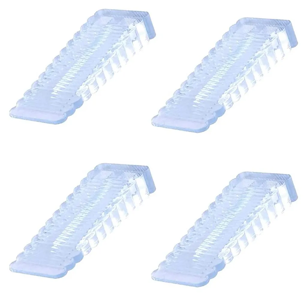 Bloque-porte pour chambre d'enfant et salle de bain lot de 4 flexible