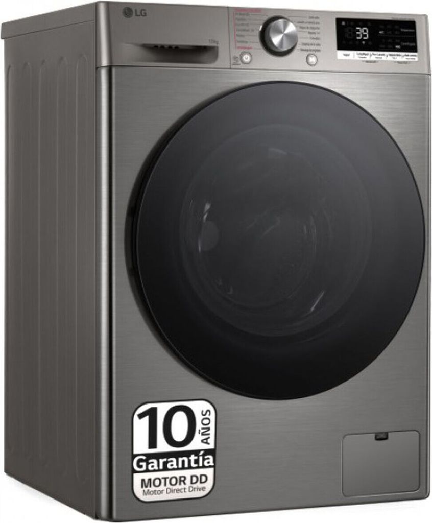 Lavadora LG F4WR7010AGS 60 cm 1400 U/min 10 kg