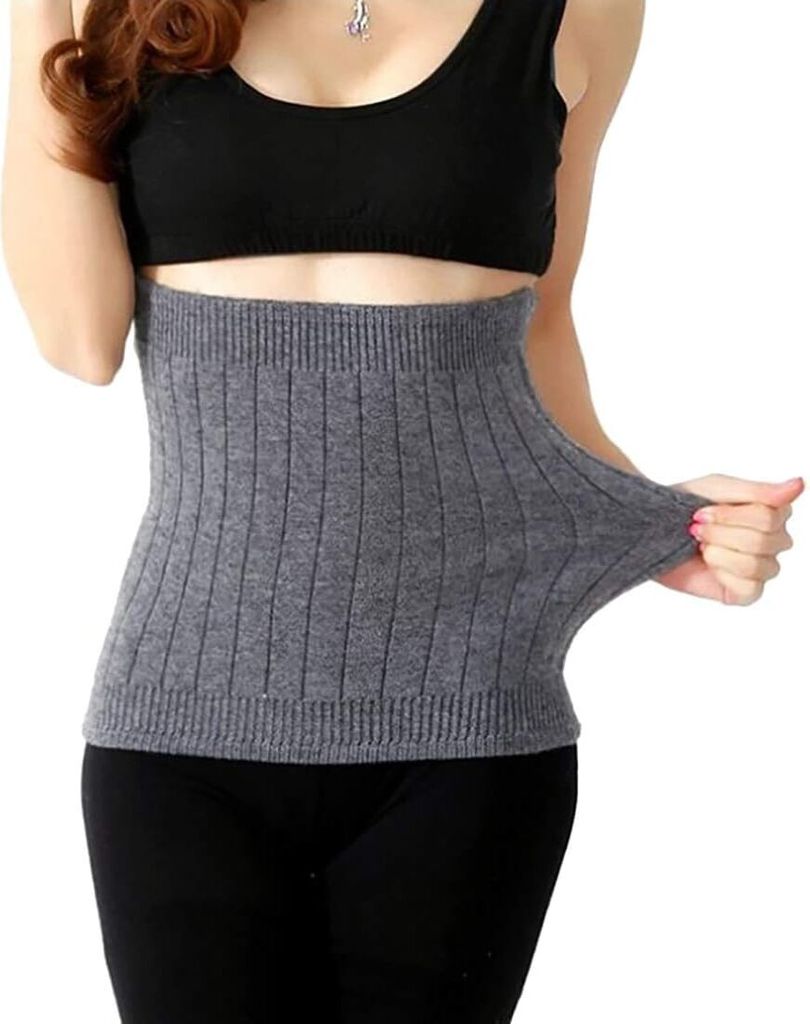 Yuppie Tone Unisex Cashmere Belt, Elastic Waist Back Support, Warm Belt