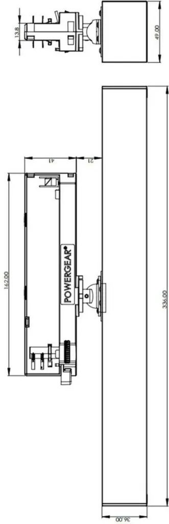 Spot LED pour Rail Triphasé Alnitak 34W 4000K Argenté Deko-Light