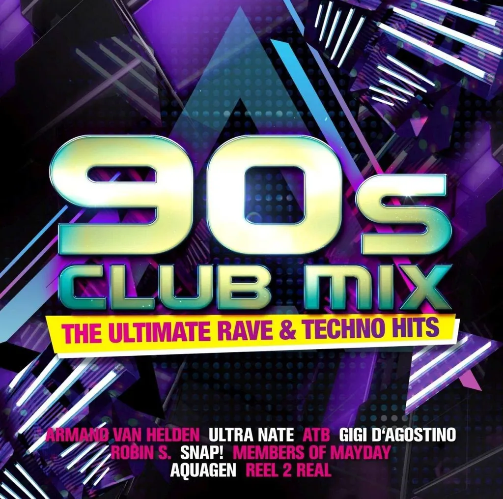 Compilation Rave 90s Club Mix double CD audio haute fidélité