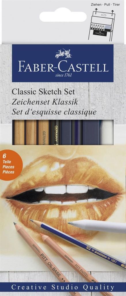 Skizzenset 7ST Classic Sketch Productafbeelding 